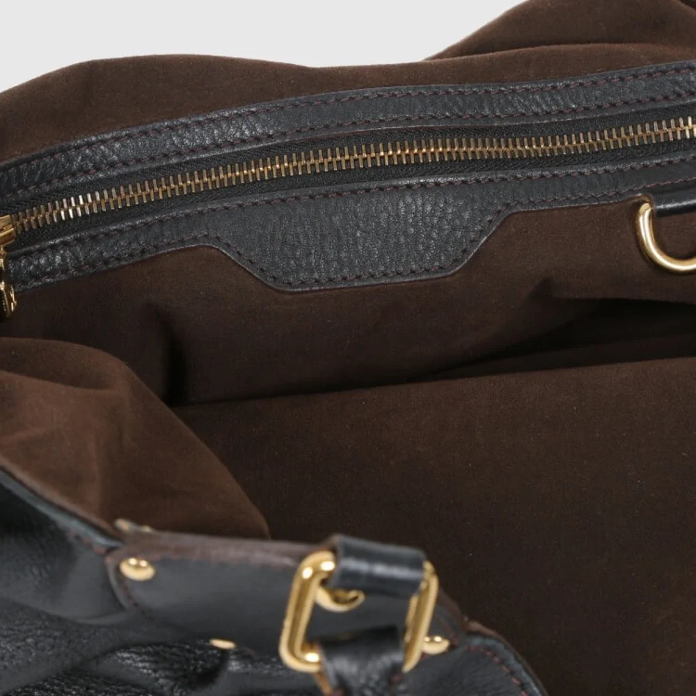 ✨LIKE NEW✨ black leather Louis Vuitton mahina XL - Picture 6 of 15